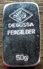 Degussa feinsilberbarren sargf gebraucht kaufen  Rheinfelden (Baden)