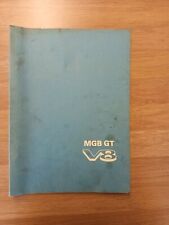 Mgb workshop manual for sale  CHATHAM