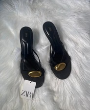 Zara black heels for sale  BUCKHURST HILL