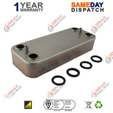Usado, VOKERA VISION 25C CALDEIRA DHW TROCADOR DE CALOR PLACA 12 PL 8036 comprar usado  Enviando para Brazil