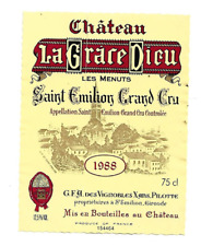 Etiquette vin saint d'occasion  Royan