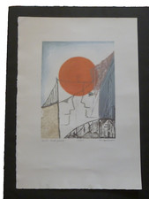 Lithografie den punkt gebraucht kaufen  Neu-Isenburg