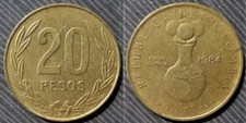 Colombia pesos 1984 usato  Vobarno
