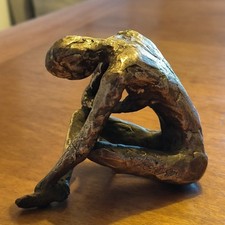 Scultura bronzo cerasoli usato  Roma