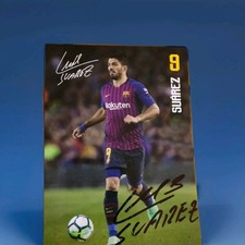 Autogramm luis suarez gebraucht kaufen  An der Schmücke