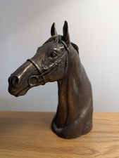 Bronze effect horse for sale  MERTHYR TYDFIL