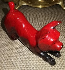 Vintage flambe westie for sale  GLOUCESTER