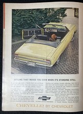 June 1964 Friends Chevrolet Mag Camper Caravan Feature Chevelle El Camino Ads, usado comprar usado  Enviando para Brazil
