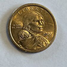 Moneda de un dólar Sacagawea 2000 libertad de Estados Unidos segunda mano  Embacar hacia Argentina