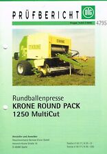 Krone rundballenpresse round gebraucht kaufen  Deutschland