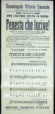Fenesta che lucive usato  Capranica