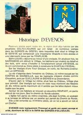 Evenos montagne carte d'occasion  Fruges