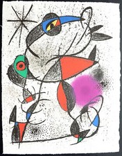 Lithographie joan miro d'occasion  Perpignan-