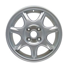 Roda de prata leve pintada 14x6 recondicionada compatível com 1994-1997 Mazda Miata 560-64755 comprar usado  Enviando para Brazil