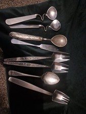 Vintage cutlery spoons for sale  DERBY