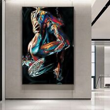 Quadro em Tela Abstrato Amante Sexy Mulheres e Homens Pintura em Tela Arte em Parede comprar usado  Enviando para Brazil