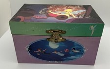 Caixa de joias rara vintage The Disney Store Peter Pan Sininho música funcionando, usado comprar usado  Enviando para Brazil