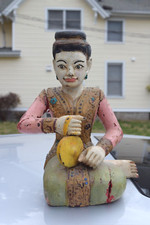 Antique thai wooden for sale  Milford