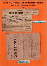 Cartes tickets rationnement d'occasion Cartes tickets rationnement d'occasion  Fauville-en-Caux