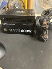 Nova fonte de alimentação Thermaltake Smart 80 Plus 600W 12V Smart Series, usado comprar usado  Enviando para Brazil