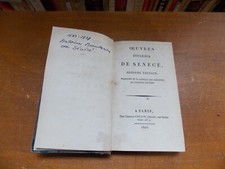 Oeuvres senece augmentee d'occasion  Salies-de-Béarn