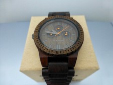 Herrenarmbanduhr holz wewood gebraucht kaufen  Weil am Rhein