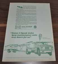 Eixo Eaton 1960s Ford Truck Ad F-1000 Hadley transporte automático comprar usado  Enviando para Brazil