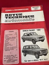 Revue technique simca d'occasion  Avignon