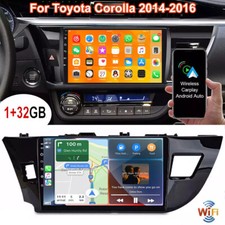 Rádio estéreo veicular Android 13 para Toyota Corolla 2014-2016 Apple CarPlay GPS navegação comprar usado  Enviando para Brazil