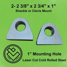 Weld shackle mounts for sale  Bountiful