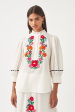 Antik batik anthropologie d'occasion  Expédié en Belgium
