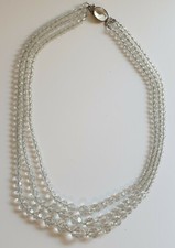 Collana cristallo rocca usato  Palermo