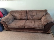 Brown two seater for sale  WIGAN