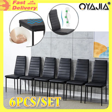 6pcs dining chairs for sale  LEICESTER