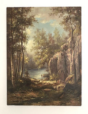 Vintage landscape oil for sale  Rillito