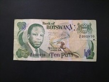 Botsuana 10 Pula  comprar usado  Enviando para Brazil