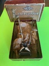 ANTIGO APARADOR DE CABELO BARBEADOR PORTÁTIL VINTAGE G.M. Crome PL. Mayer & Co Alemanha comprar usado  Enviando para Brazil