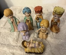 Vintage porcelain nativity for sale  Jeannette