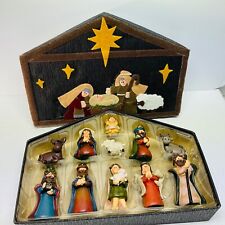 Nativity 11piece set for sale  Trumbull