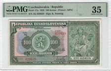 Czechoslovakia 100 korun d'occasion  Mussy-sur-Seine