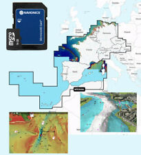 Używany, 2025 Navionics Platinum Plus Chart Card Mapa Mapa Morza Europa Central microSD+SD na sprzedaż  Wysyłka do Poland