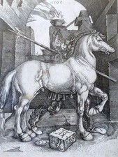 Stampa antica con usato  Trieste