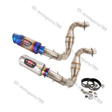 Para BMW G310GS G310R tubo de escape elo frontal 51mm silenciador silenciador pontas deslizantes comprar usado  Enviando para Brazil