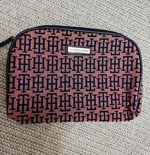Bolsa cosmética TOMMY Hilfiger rosa brilhante azul 6x8 comprar usado  Enviando para Brazil