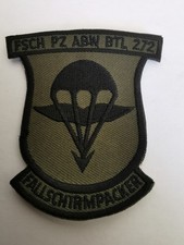 Bundeswehr aufnäher patch gebraucht kaufen  Hof