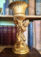 Decorative gold cherub for sale  ST. AUSTELL