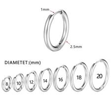 Pair hoop earrings for sale  STOCKPORT