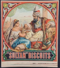 Affiche ancienne biscuits d'occasion  Angoulême