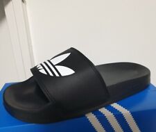 Usado, Sandálias chinelo Adidas Adilette Lite masculina preta 100% autêntica comprar usado  Enviando para Brazil