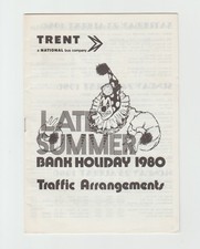 Trent National Bus Horário 1980 Banco de Verão Arranjos de Trent comprar usado  Enviando para Brazil